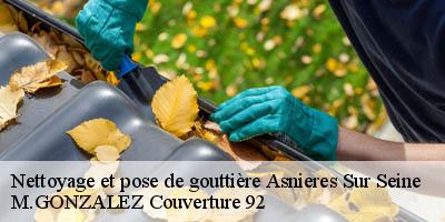 Nettoyage et pose de gouttière  asnieres-sur-seine-92600 M.GONZALEZ Couverture 92