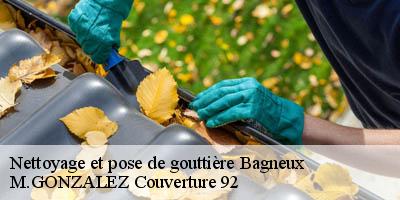 Nettoyage et pose de gouttière  bagneux-92220 M.GONZALEZ Couverture 92