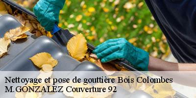 Nettoyage et pose de gouttière  bois-colombes-92270 M.GONZALEZ Couverture 92