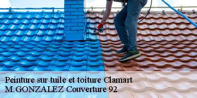 Peinture sur tuile et toiture  clamart-92140 M.GONZALEZ Couverture 92