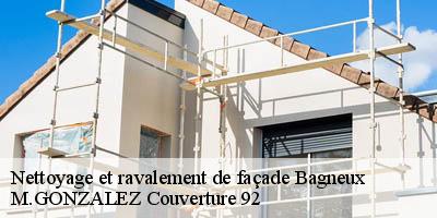 Nettoyage et ravalement de façade  bagneux-92220 M.GONZALEZ Couverture 92