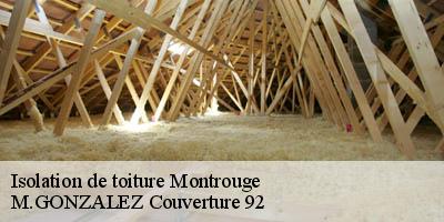 Isolation de toiture  montrouge-92120 M.GONZALEZ Couverture 92